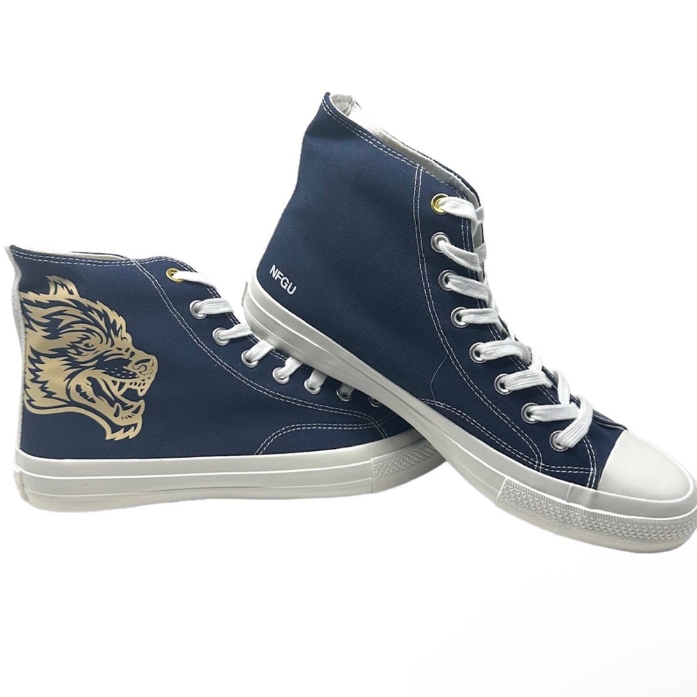 Darc Sport Limited Release High Top Shoes in Navy/Tan men’s 9 / women’s 11